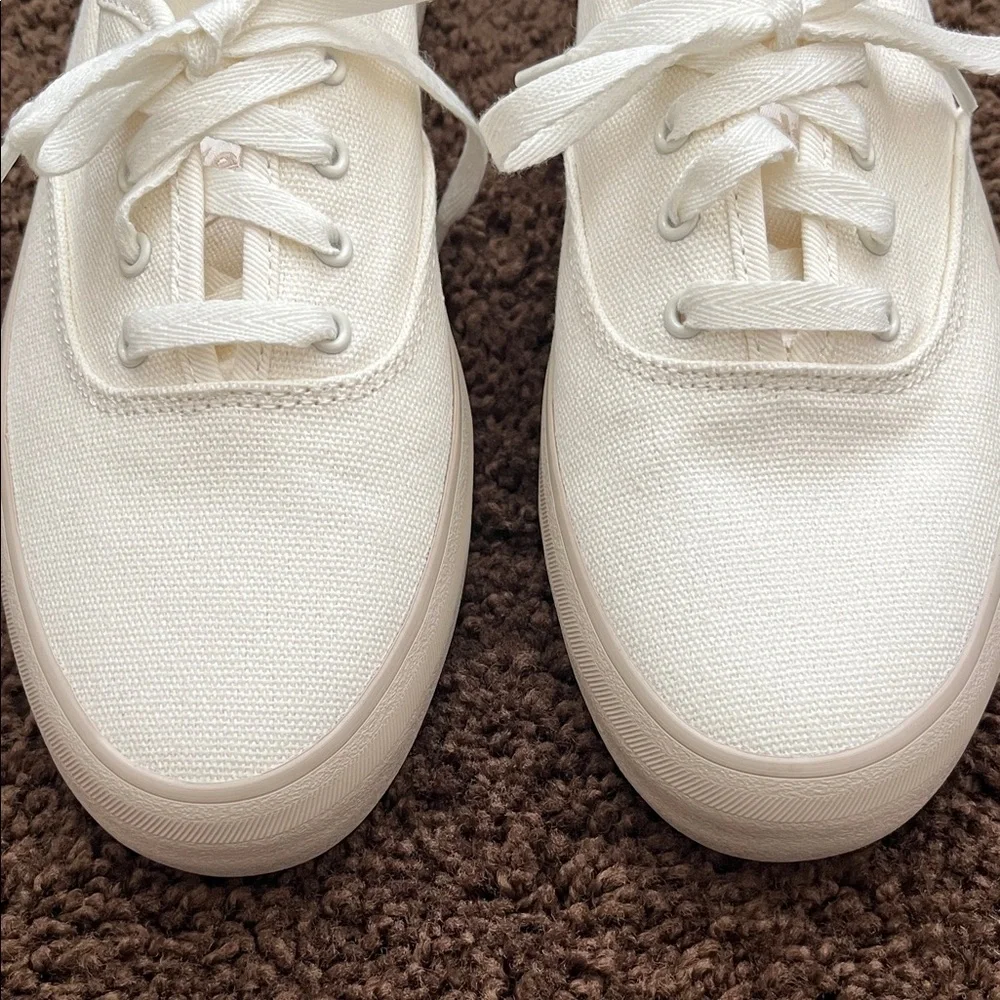 Keds White Canvas Sneakers